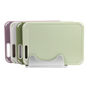 Juego <span class=keywords><strong>de</strong></span> 4 Tablas <span class=keywords><strong>de</strong></span> Cortar <span class=keywords><strong>de</strong></span> Plástico PP Blanco Crema, Antideslizantes, Libres <span class=keywords><strong>de</strong></span> BPA, con Diseño Reutilizable, 33x23x5cm, para Utensilios <span class=keywords><strong>de</strong></span> <span class=keywords><strong>Cocina</strong></span> - Product Image 1