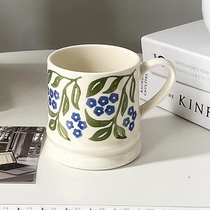 High Quality <b>Cheap</b> Price Cartoon Pattern Eco-friendly Food Safe Stoneware Ceramic Mug Thick Bottomed Dishwasher Microwave Safe - Product Image 6