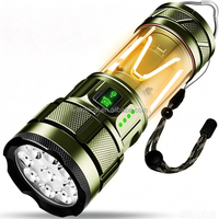Lampe torche UV en alliage d'aluminium, étanche, puissante, rechargeable 5000mAh, LED, pour le camping
