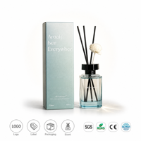 Diffuseur de parfum de luxe 180 ml Bleu Ciel Azure pour la maison, chambre, salon, hôtel, spa, aromathérapie, huile essentielle