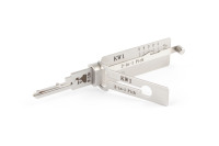 Lishi Kw1-abridor de cerradura dos en uno, herramienta de abridor de puerta, gran oferta