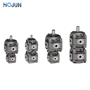 Bomba Hidráulica, Bombas de Engranajes Hidráulicas Axiales, Precio de Mini Bombas de Aceite de Triple Engranaje Hidráulicas para Grúas y Excavadoras - Product Image 4