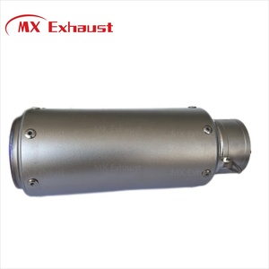 Offre Spéciale MX échappement universel 51mm 60mm alliage de titane moto vélo silencieux d'échappement pour <span class=keywords><strong>Yamaha</strong></span> R1 - Product Image 1