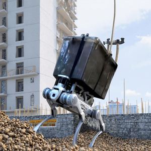 Robot quadrupède industriel Unitree B2 - Haute performance, multi-scénarios, toutes conditions météorologiques, robot à 4 pattes, IP67, charge utile de 40 kg, 58 V, 45 Ah - Product Image 1