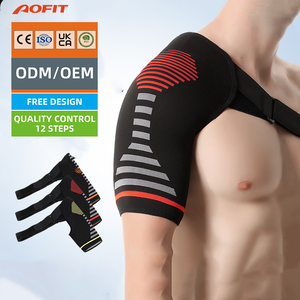 Soporte <span class=keywords><strong>de</strong></span> <span class=keywords><strong>Hombro</strong></span> Deportivo <span class=keywords><strong>de</strong></span> Neopreno Transpirable, Ajustable, Antideslizante y Suave para Aliviar el <span class=keywords><strong>Dolor</strong></span> en Hombres y Mujeres - Product Image 3