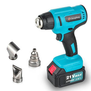 <span class=keywords><strong>Pistola</strong></span> de aire caliente eléctrica recargable de litio, herramientas de sellado de alta potencia, 2000W, barras de <span class=keywords><strong>pistola</strong></span> de pegamento térmico <span class=keywords><strong>sin</strong></span> <span class=keywords><strong>cable</strong></span>, OEM - Product Image 1