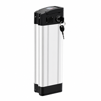 Batterie lithium-ion 48V 20Ah pour vélo électrique, pack de batterie Silver Fish avec BMS 960Wh, batterie rechargeable pour vélo électrique, OEM ODM