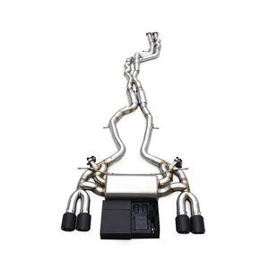 ท่อไอเสียแบบ Catback พร้อมระบบวาล์วท่อไอเสียสแตนเลสสำหรับการแข่งขัน M2/M2C 3.0T F87 2018-2023 - Product Image 1