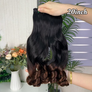 12a Super Double Drawn Virgin Human Hair Bouncy Curly Bundles - Product Image 6