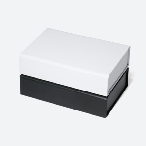 Scatola Regalo Magnetica di Lusso <span class=keywords><strong>Formato</strong></span> B7 con Coperchio, Confezione Pieghevole in Materiali Riciclati per Piccole Imprese con Nastro - Product Image 6