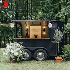New Design Mobile Restaurant Fast Food Kiosk Hot Dog Stand Ice Cream Snacks Shop Horsebox Catering Trailer Horse Trailer
