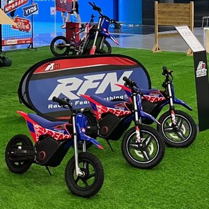 รถมอเตอร์ไซค์ไฟฟ้าสำหรับเด็ก Rfn Apollo Warrior รุ่น 12v แบตเตอรี่ลิเธียม สำหรับขับขี่ออฟโรด สีฟ้า โครงอะลูมิเนียมอัลลอย - Product Image 3