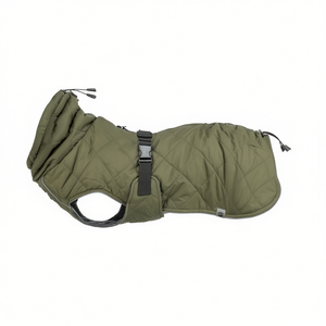 Manteau pour chien Minot, taille M, vert olive, matelassé, vêtements chauds pour animaux de compagnie, pour usage extérieur - Product Image 2