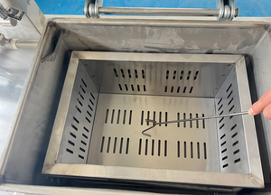 Mô hình ZR-30 thương mại công suất lớn gas gà Fryer với ống xả tự động, lọc dầu, và áp lực rang/chiên - Product Image 3