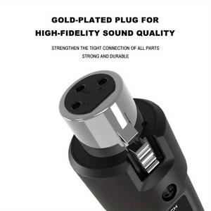 Sistema de micrófono de mano dinámico de conversión por cable de <span class=keywords><strong>Granada</strong></span> inalámbrica transfronteriza, receptor y transmisor de instrumentos musicales - Product Image 5