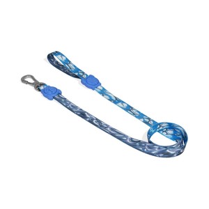 สายจูงสุนัข H3D ลายดอกไม้สีฟ้า ปรับระดับได้ - Product Image 3