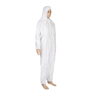 <span class=keywords><strong>Combinaison</strong></span> jetable Hazmat <span class=keywords><strong>combinaison</strong></span> costume imperméable protection chimique type 5/6 combinaisons jetables - Product Image 2