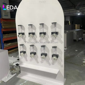 Soporte para Dispensador de Bebidas LEDA para Eventos, Decoración Floral para Bodas y Celebraciones - Product Image 6