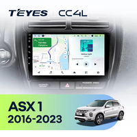 Autoradio multimédia vidéo GPS Android TEYES CC4L pour Mitsubishi ASX 1 2016 - 2023, navigation stéréo, pas de 2DIN, pas de lecteur DVD