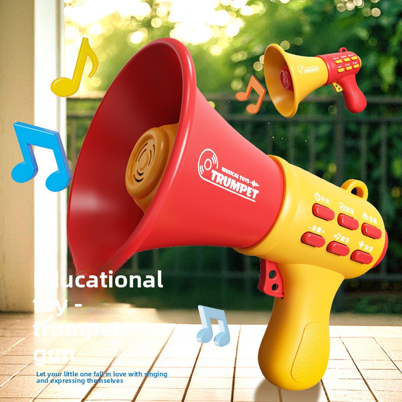 Pack De 15 Trompetas De Plástico Dorado Para Fiestas – Sonido Potente Y Claro, Juguete Musical Compacto Para Conciertos, Eventos Deportivos Y Animación, Medidas 17 Cm