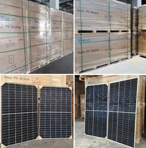 AS. Trina Solar 630 w Vertex N tipe-n Bifacial TOPCon kaca ganda 590W 595W 610W 615 Watt Panel surya Mono di dalam stok - Product Image 5