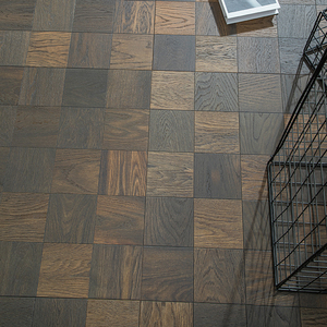 Parquet en bois d'orme multicouche AVANTIMORA CE contemporain brossé de qualité ABC 18 mm avec système de jointure mâle et femelle pour usage intérieur - Product Image 2