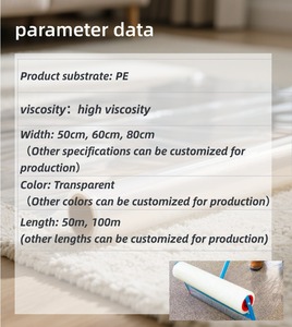 Muestra Gratuita de Fábrica, <span class=keywords><strong>Protector</strong></span> de Piso Adhesivo Personalizado, Alfombra <span class=keywords><strong>Transparente</strong></span> de PE con Impresión Digital - Product Image 4