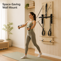 Équipement de fitness à domicile en bois d'érable, tour de Pilates murale portable, durable, de qualité supérieure, pour entraînement de base, usage commercial