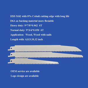 Lames de <span class=keywords><strong>scie</strong></span> <span class=keywords><strong>sabre</strong></span> bimétalliques M42 robustes de 9 pouces, soudées au laser, pour la découpe rapide du bois et la démolition - Product Image 4