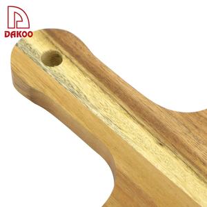 Tabla de Cortar de Bambú de Doble Cara, Tabla de Cortar de Madera de Acacia para Queso, Carne y Frutas con Mango - Product Image 4