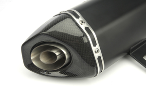 Pot d'échappement modifié pour moto XMAX300 en alliage de titane, finition bleue, échappement intégral - Product Image 6