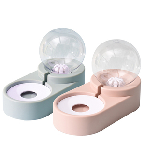 Kinghon Dispensador Automático de Alimentos para Perros y Gatos, Bebedero Elevado 2 en 1, Comedero y Bebedero para Mascotas - Product Image 5