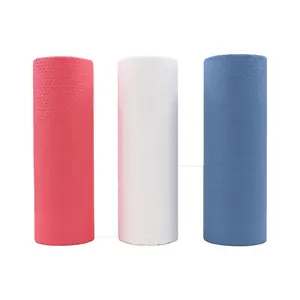 100% cellulose polypropylene jumbo roll Spunlace Nonwoven fabric embossed nonwoven