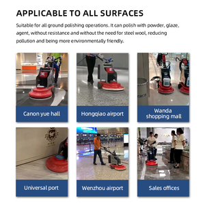 ハイパワー220V大理石半自動研磨機コンクリート研磨機ショッピングモール床研磨機 - Product Image 6