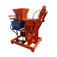 Machine de fabrication de blocs de sol rouge