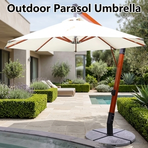 <span class=keywords><strong>Parasol</strong></span> d'extérieur résistant aux intempéries, imperméable, résistant aux UV, coupe-<span class=keywords><strong>vent</strong></span>, protection solaire, robuste, de qualité supérieure - Product Image 2