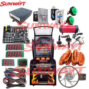 Kit de Máquina de Baloncesto Arcade DIY con Pantalla LCD, Funciona con Monedas, Juegos de Tiro con Tiempo Cero en Inglés para Arcade - Product Image 4