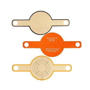 Tapete de silicona antiadherente de mango largo apto para alimentos, superventas, con doble asa, para hornear pan, horno y freidora de aire - Product Image 2