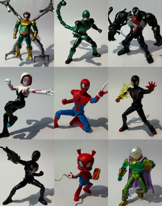 Marvel <span class=keywords><strong>Spider</strong></span>-<span class=keywords><strong>Man</strong></span> Version 05 Original Genuine Symbiote <span class=keywords><strong>Miles</strong></span> <span class=keywords><strong>Morales</strong></span> Figurine d'action en PVC Modèle Blocs de construction à assembler Boîte mystère - Product Image 5
