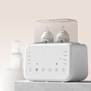 Akıllı Dijital Biberon Isıtıcı OEM/ODM 24 Saat Isıtma Büyük Dokunmatik Ekranlı Çift Biberon Isıtıcı - Product Image 6