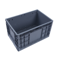 Caisses en plastique de haute qualité à vendre caisses de stockage en plastique pliables boîte en plastique à chiffre d'affaires empilable