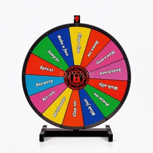 Ruota della Fortuna Interattiva da 24 Pollici per Giochi da Tavolo, Estrazione Casuale di Premi, Ruota Girevole Extra Large - Product Image 6