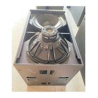 Caisson de basses actif double 21 pouces en néodyme 3000W 4 Ohm pour sonorisation professionnelle de scène, club, bar, fête