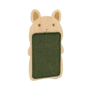 Gato Vertical Coçar Placa Sisal De Madeira Sólida Gato Durável Arranhando Post Pet Cat Pet Supplies - Product Image 2
