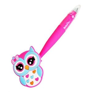 Bolígrafo de Gel Suave Personalizado con Diseño de Dibujos Animados, Versión Coreana, Creativo, con Pulsador, Ancho de Escritura de 0.5mm, para Oficina y Escuela, con Adhesivo - Product Image 1