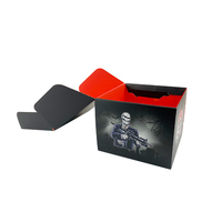 Boîte ondulé personnalisée crâne graphique Streetwear marque personnalisée chapeau emballage boîte postale