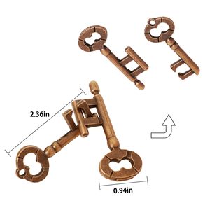 Rompecabezas Metálicos para Niños y <span class=keywords><strong>Adultos</strong></span>, 3 Piezas, Rompecabezas <span class=keywords><strong>de</strong></span> Encaje, Prueba <span class=keywords><strong>de</strong></span> Lógica e Inteligencia, Juguete Educativo <span class=keywords><strong>de</strong></span> Desenredado - Product Image 2
