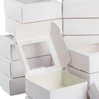 Emballage personnalisé pour boîtes à pâtisserie pour croissants, pâtisseries, biscuits, desserts, plats à emporter, emballage cadeau
