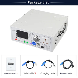 2pcs trắng có thể sạc lại Sparkler pháo hoa lạnh tia lửa Máy Pin gói với trường hợp chuyến bay - Product Image 2