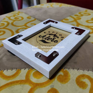 Cadre photo décoratif PS Craft éco-responsable pour la maison, 4x6, 5x7, 6x8, blanc, gris, noir, mini, en plastique - Product Image 5